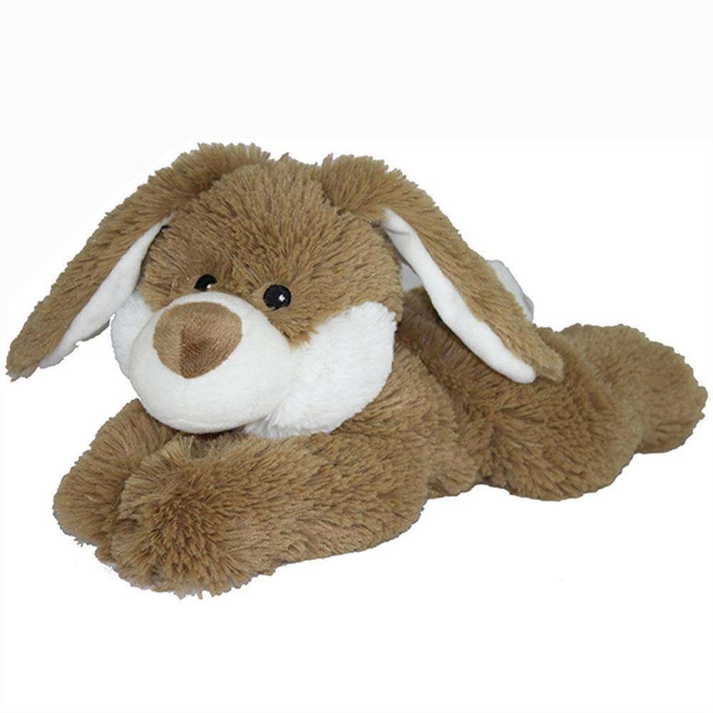 Warmies Bunny Stuffed Animal 15in Brown White Microwavable Lavender Scented